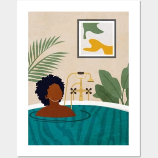 Bathtub Relaxation Posters and Art